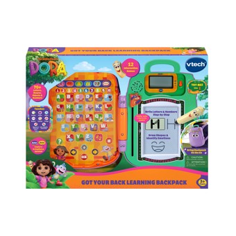 VTech Dora Got Your Back Learning Backpack Bilingual Toy